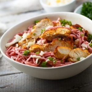 Punajuuripesto Pasta